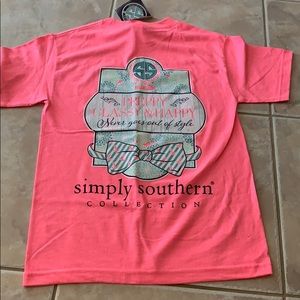 Bright Pink Simply Southern T-Shirt